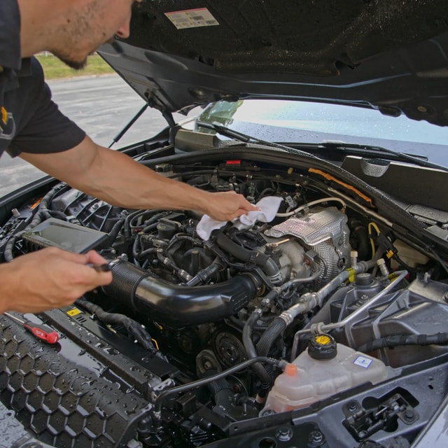 Lightly Cleaning Engine Lightly Cleaning Engine
